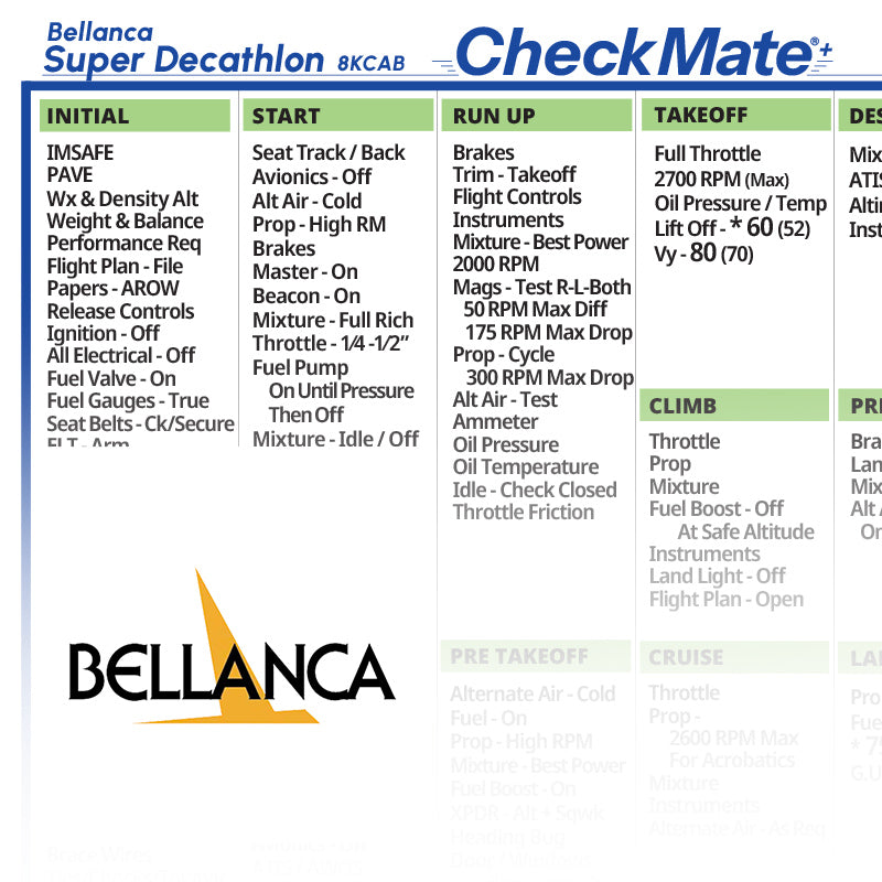 Bellanca / American Champion Decathlon 8KCAB 180 HP
