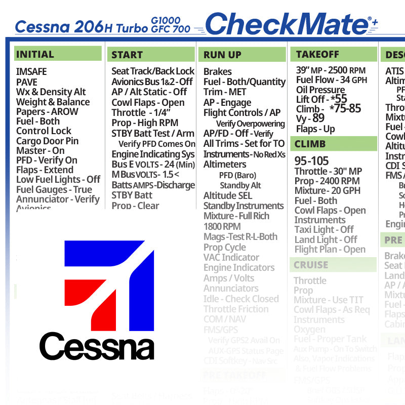 Cessna 206 H Turbo G1000 GFC700