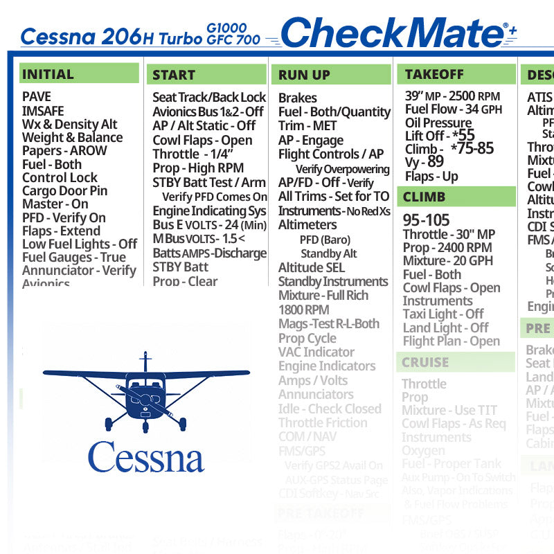 Cessna 206 H Turbo G1000 GFC700