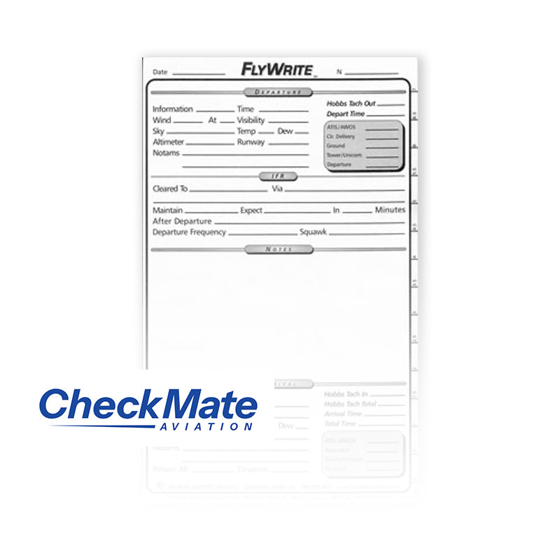 Flytech Notepad CheckMate FlyWrite In-Flight Note Pad