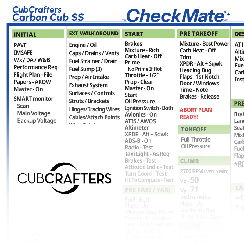 CubCrafters Carbon Cub SS - Light Sport Aircraft