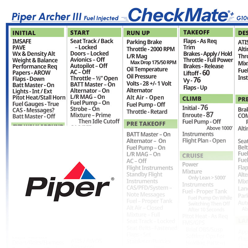 Piper Archer III Fuel Injected G1000 - PA-28-181