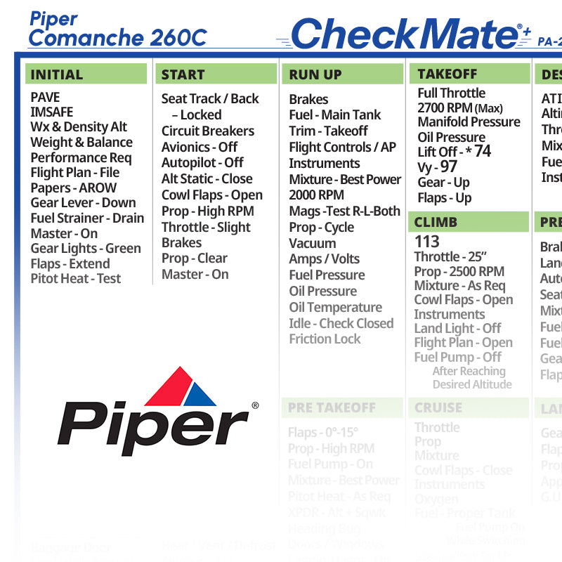 Piper Comanche 260C - PA-24-260C