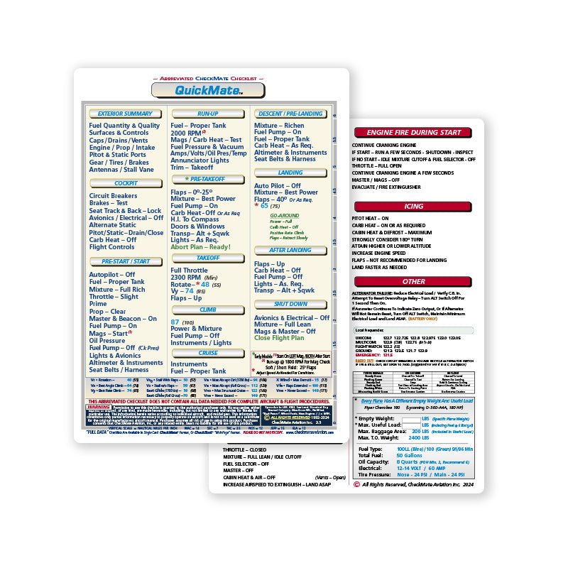 CheckMate+ Aviation Checklist